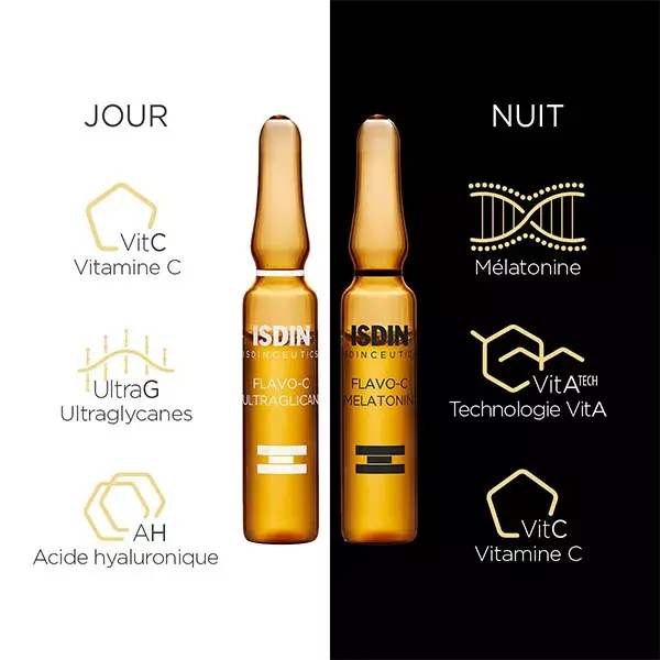 ISDIN Isdinceutics Rotina Antioxidante Diurna e Noturna 20 x 2 ml