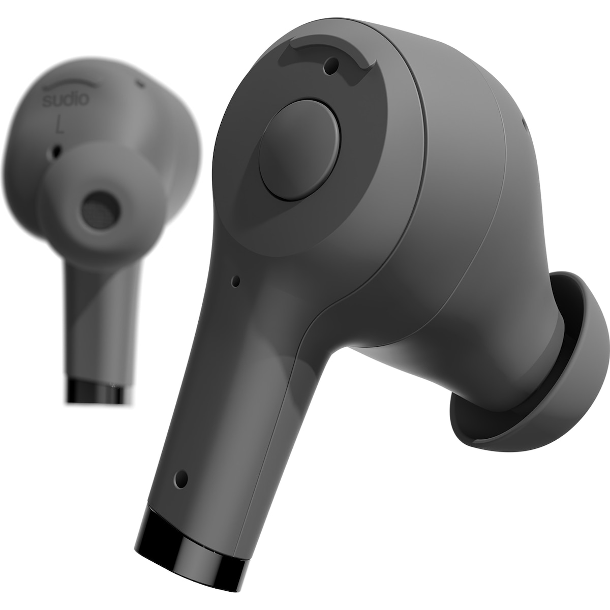 Sudio Ett helt trådløse in-ear hodetelefoner (sort)
