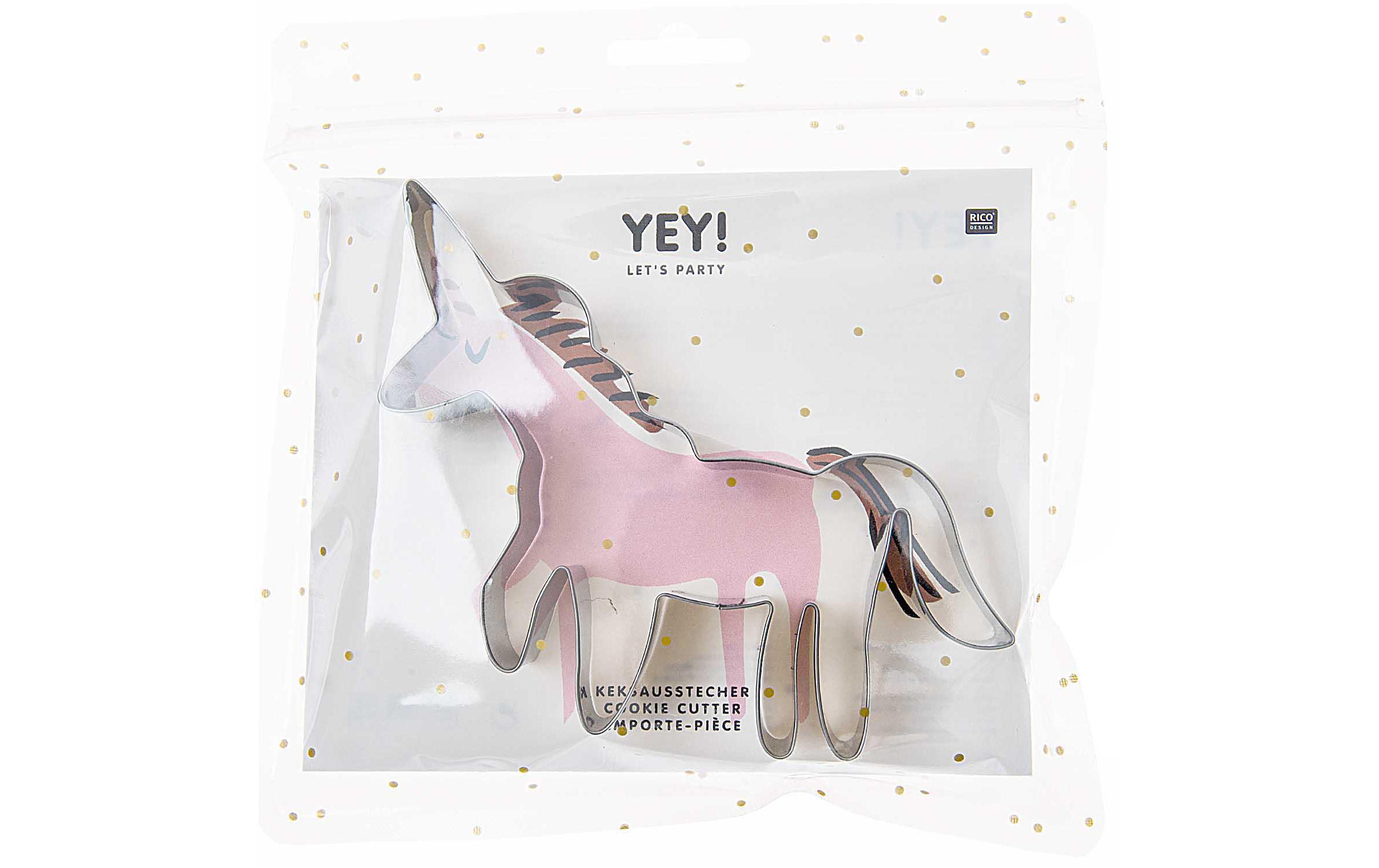 Guetzli-Ausstecher 12 x 11 cm EinhornKreativ mit Rico Design
