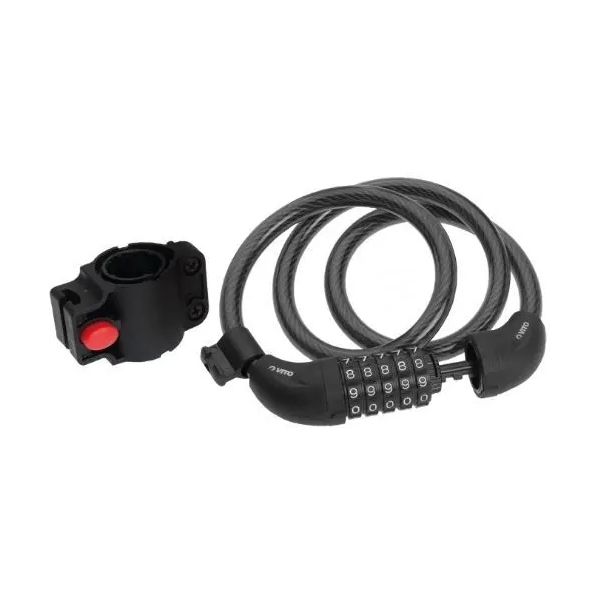 Vito Cadeado Com Combinação Para Bicicleta / Moto - Vicbc