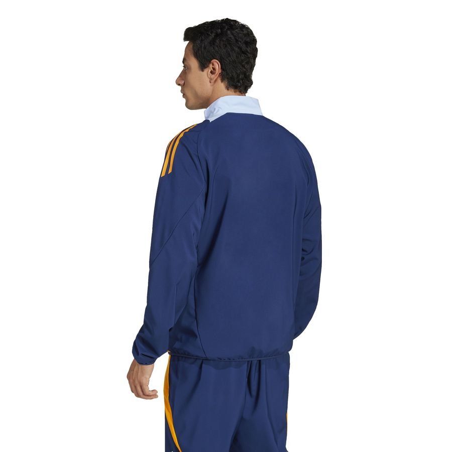 Real Madrid Veste d'Entraînement Presentation Tiro 24 - Bleu/Bleu/Crew Orange
