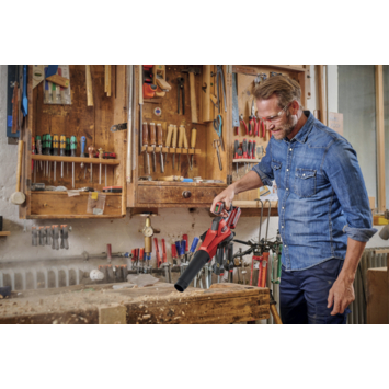 Einhell 18V bladblazer GE-UB 18/250 Li E incl 4.0 Ah accu en lader