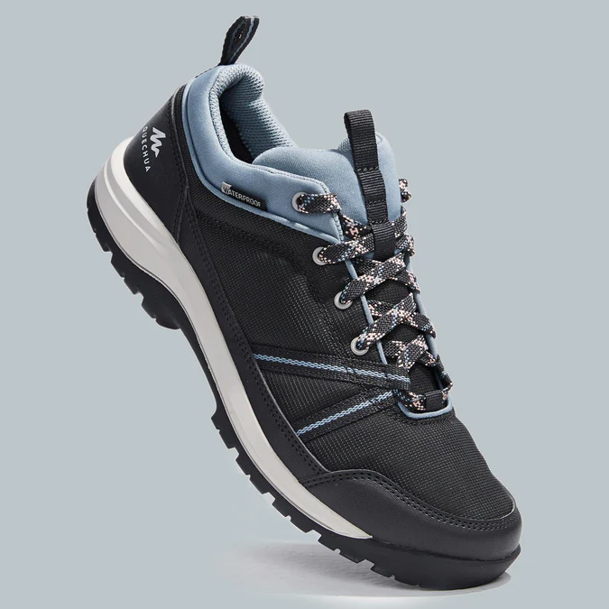 Decathlon Quechua - Botas de caminhada impermeáveis femininas Quechua NH100 Low WP