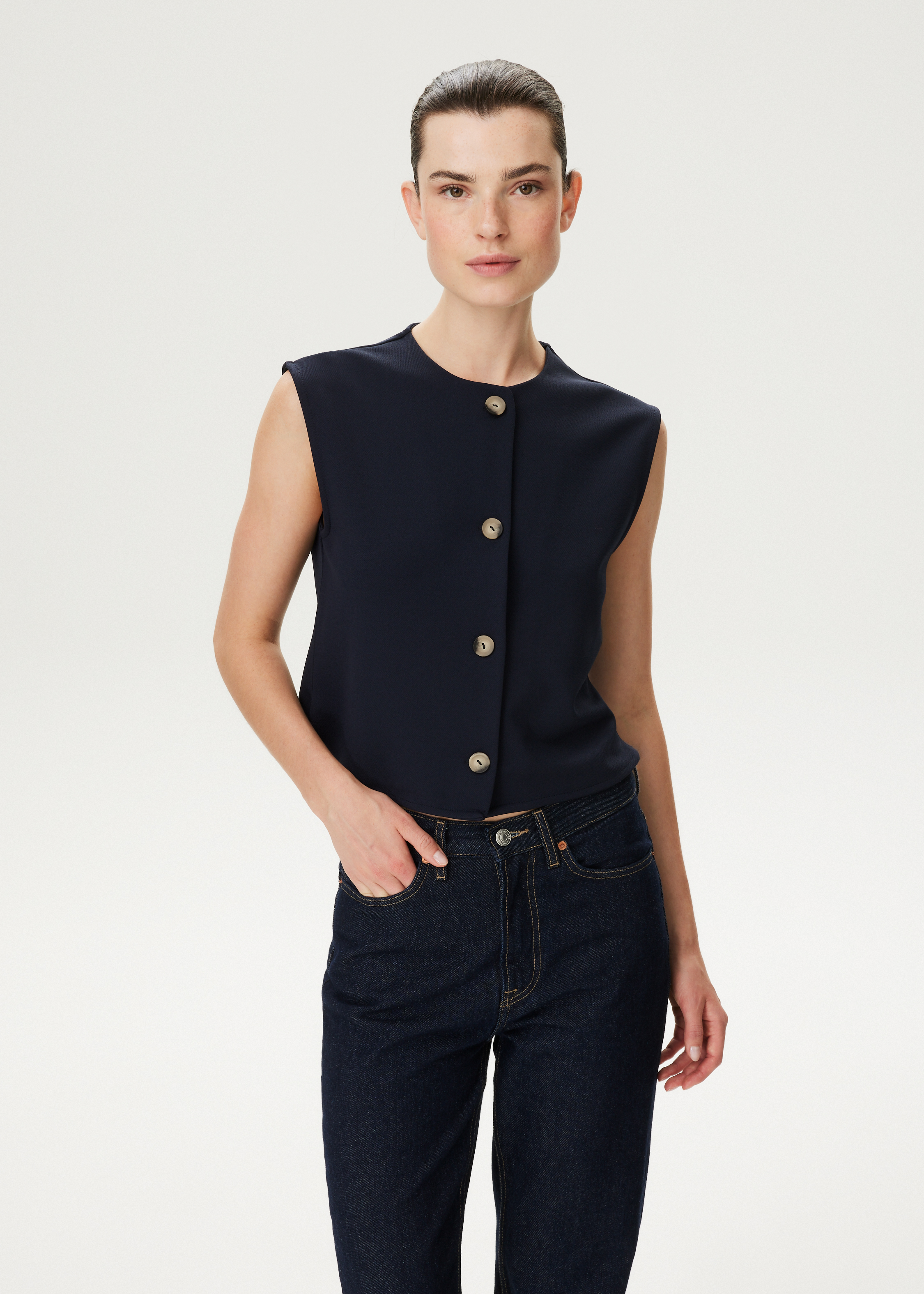 Jersey gilet