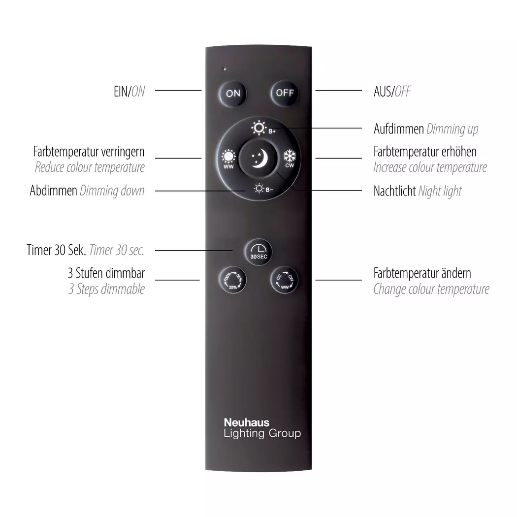 LED-Wandleuchte Pure Mira