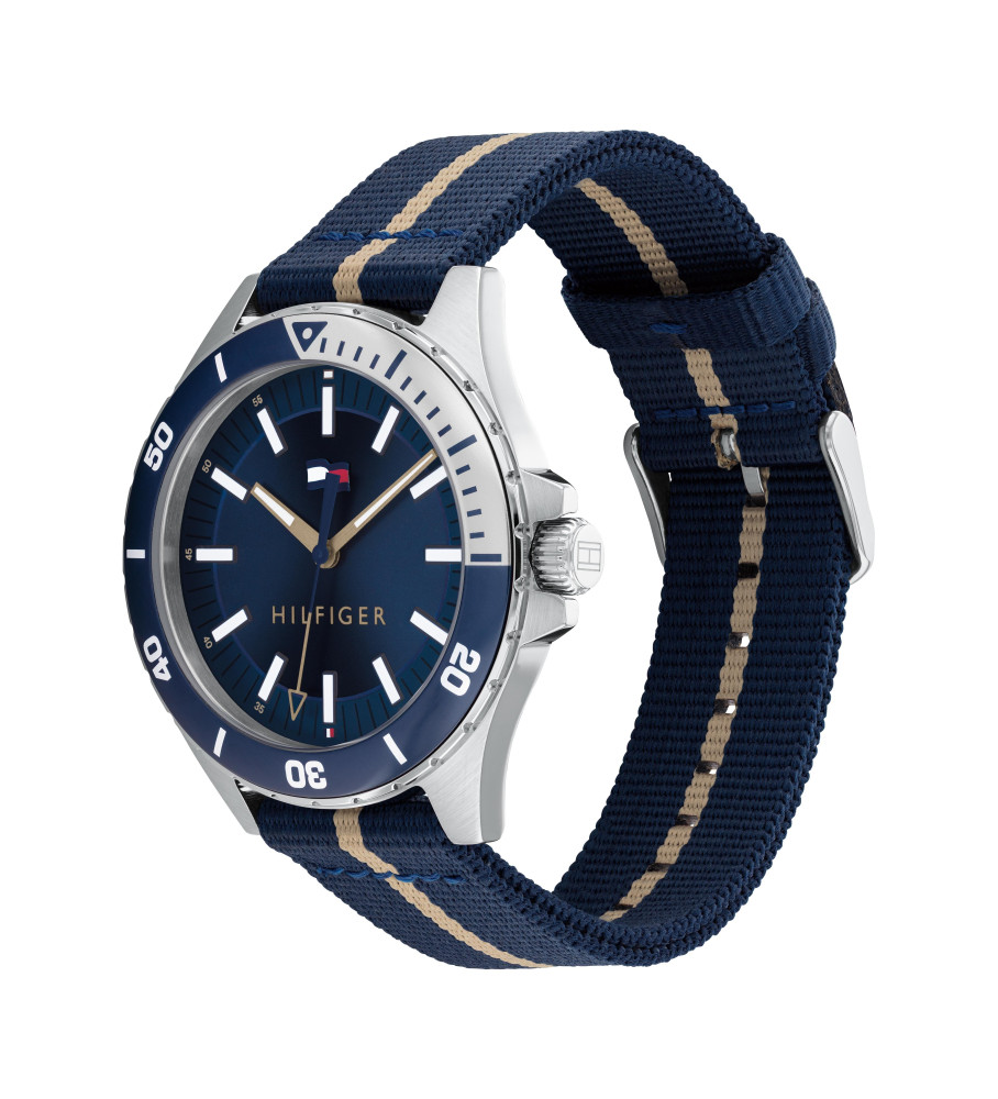 Relógio analógico Tommy Hilfiger Logan, azul marinho
