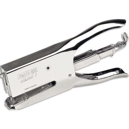 Pince-agrafeuse rapid k1 classic chromée agrafage jusqu à 50 feuilles