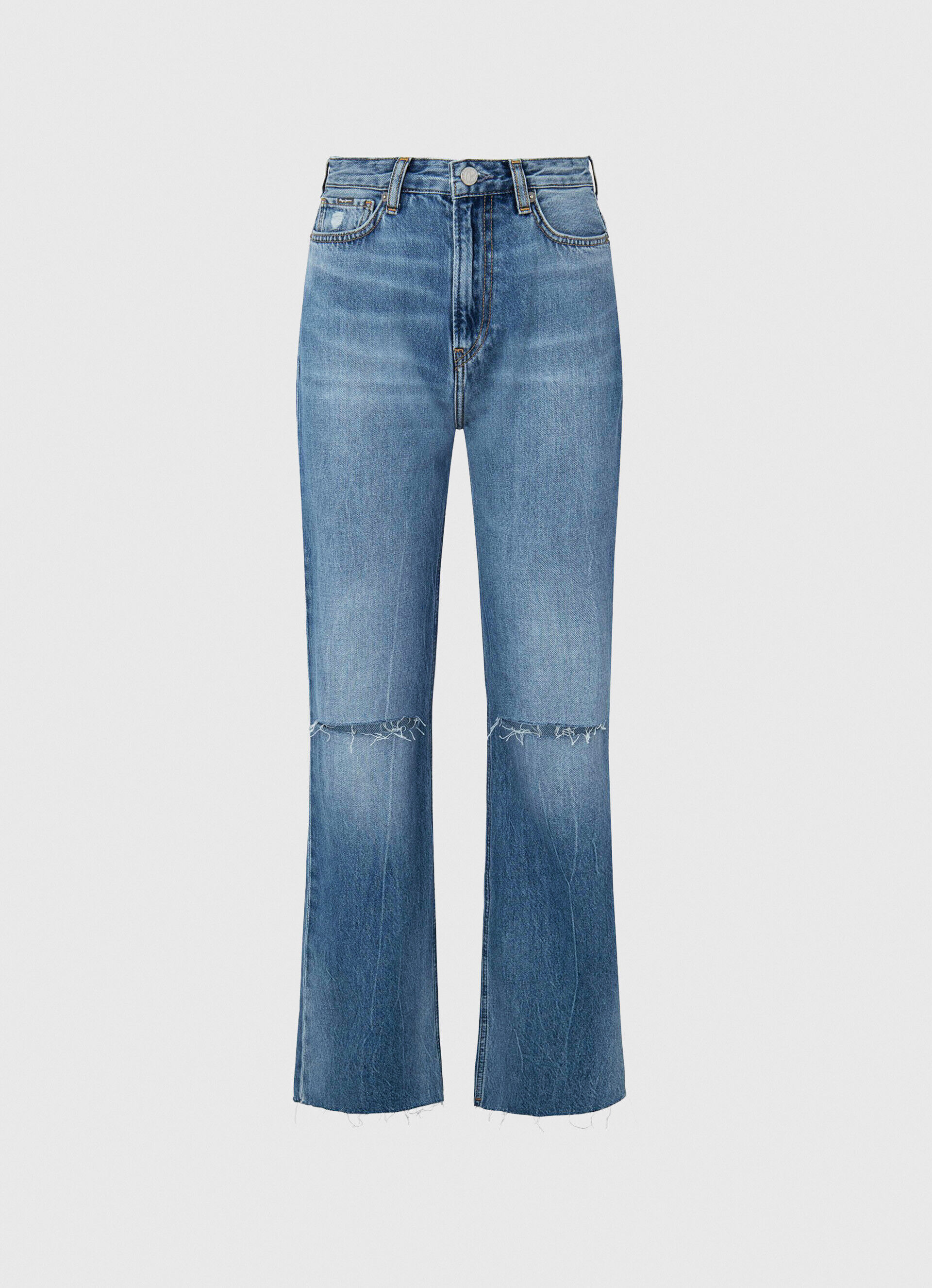Calça jeans JEAN HARPER FIT FLARE TIRO ALTO - jeans