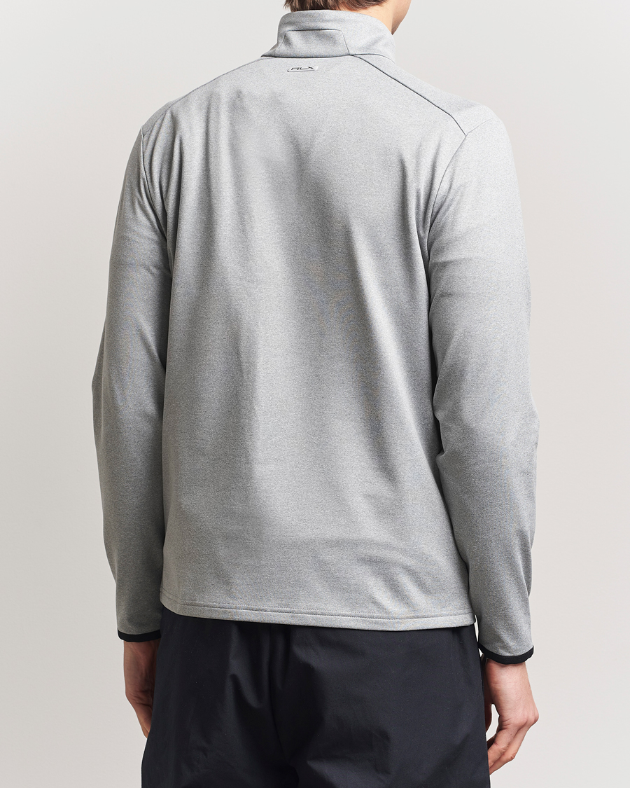 RLX Ralph Lauren Luxury Jersey Half Zip Andover Heather