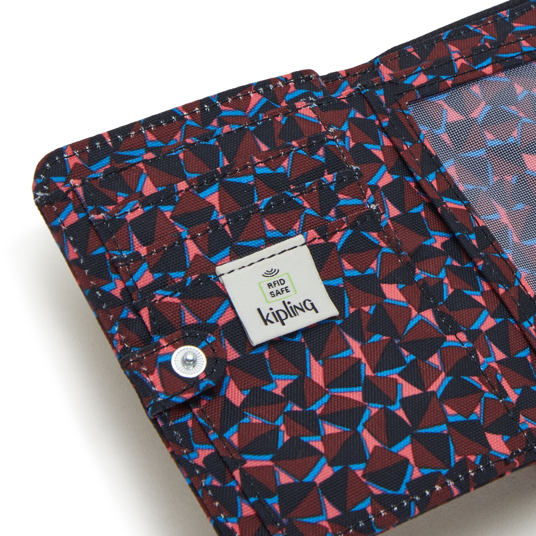 MONEY LOVE Portefeuille Moyen RFID - Happy Squares