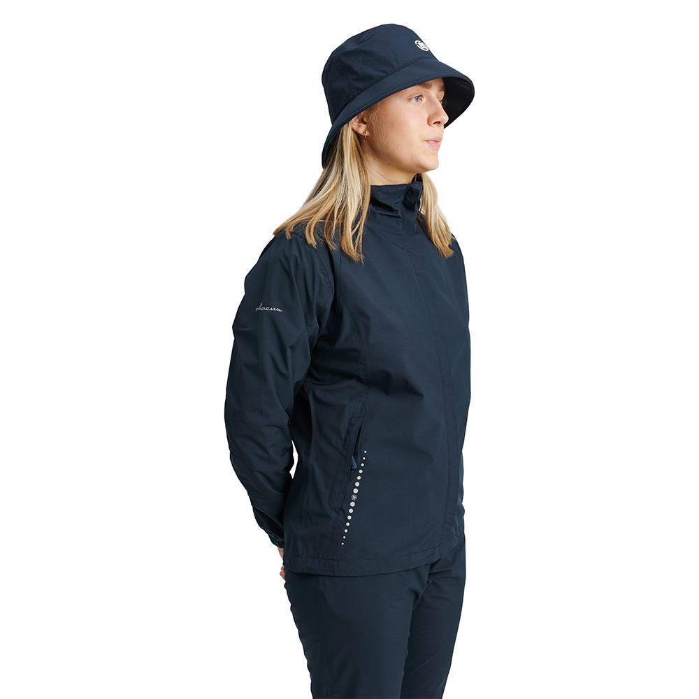 Links Stretch Regnjakke Dame Navy