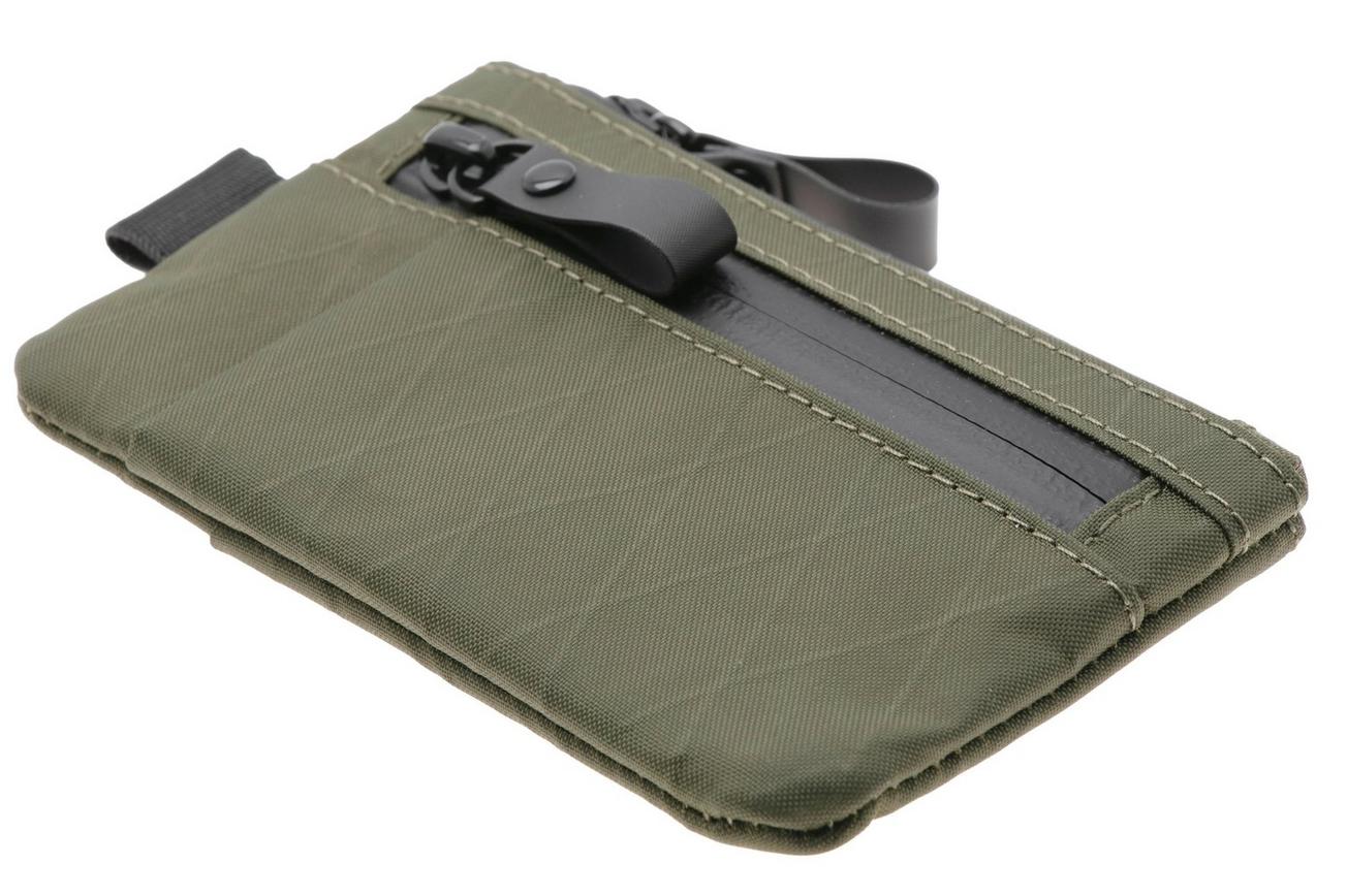 Alpaka Gear Zip Pouch Pro AD010190503 Dark Green, X-Pac VX21, portemonnee en EDC-organizer