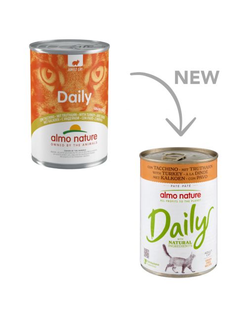 Almo Nature Blik Adult Cat Daily Menu 400 g - Kattenvoer