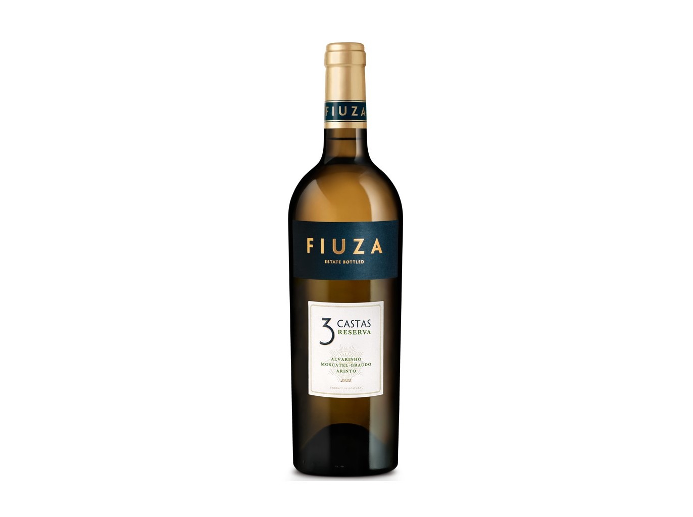 VINHO BRANCO FIUZA 3 CASTAS RESERVA 0.75L