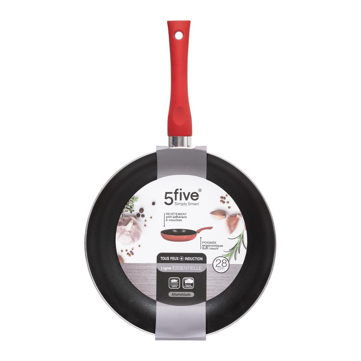 POELE 28CM ALUMINIUM INDUCTION ESSENTIELLE