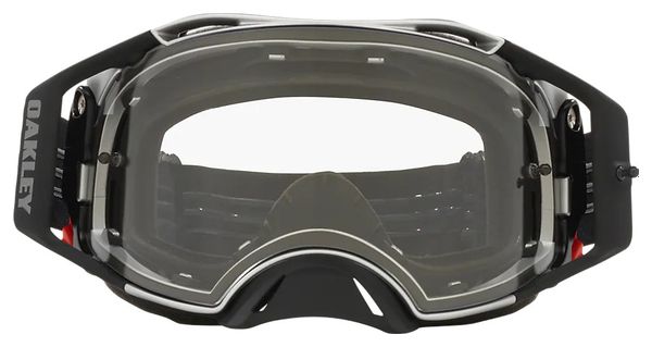 Masque Oakley Airbrake MX Tuff Blocks Noir Gunmetal Clear / Ref. OO7046-B0