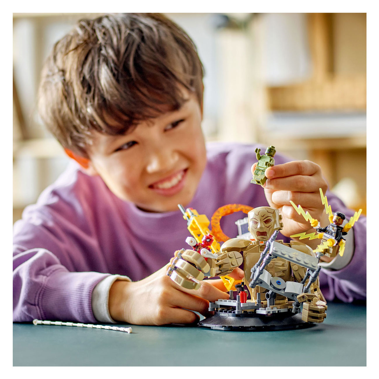 LEGO Super Heroes 76280 Spider-Man vs. Sandman: Eindstrijd