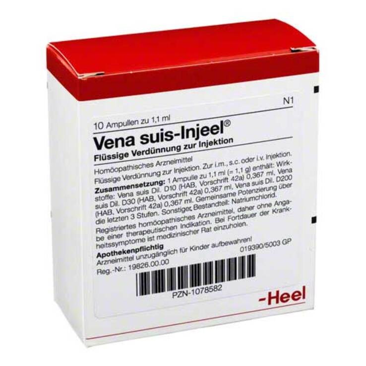 Vena Suis Injeel Ampullen, 10 St
