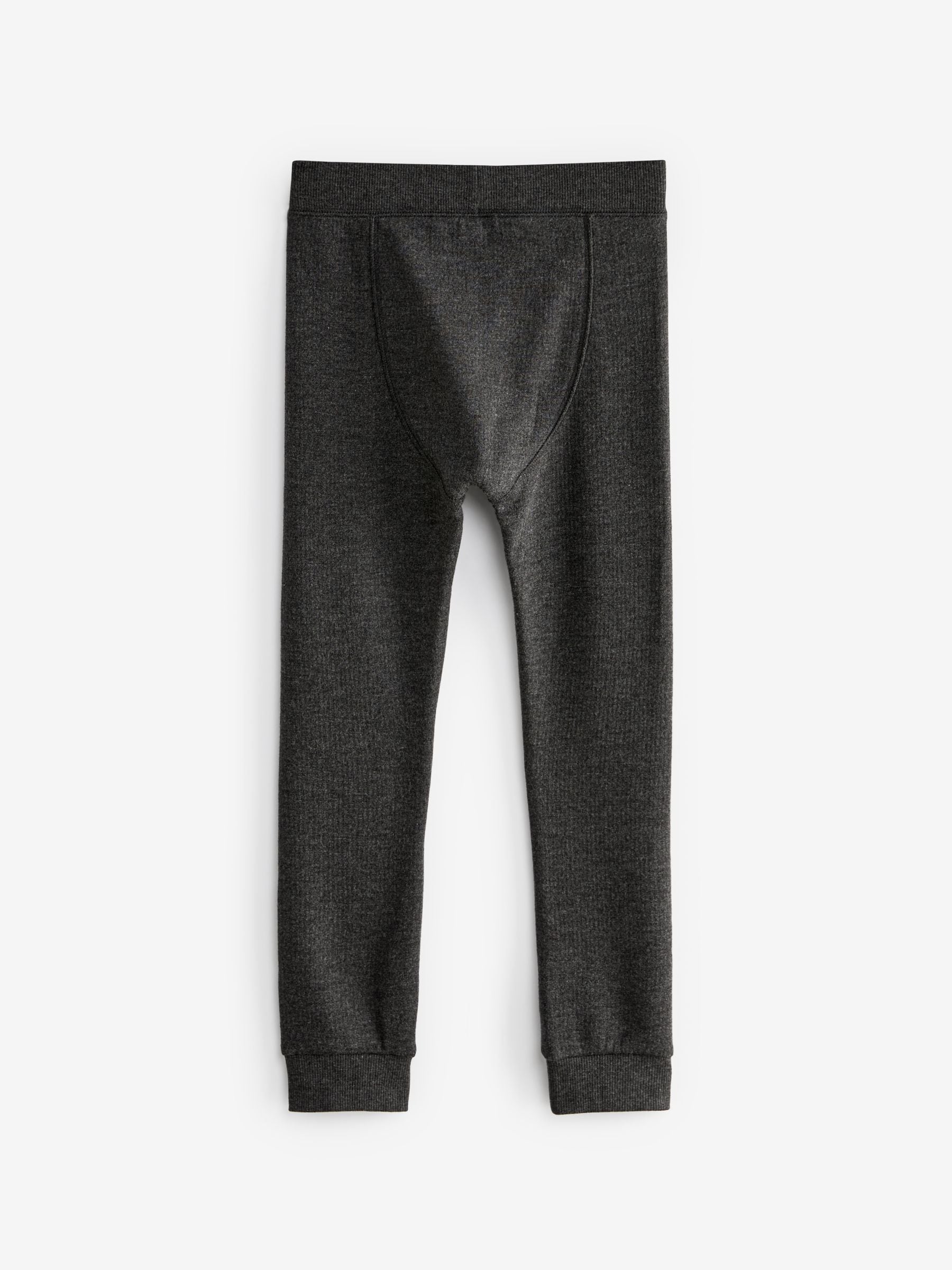 Zwart/antraciet - Verpakking van 2 thermische leggings (2-16 jr)