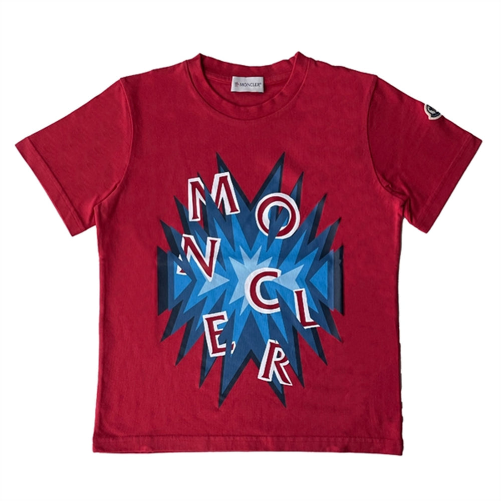 Modello T-shirt Red - Moncler → Luksusbaby.dk