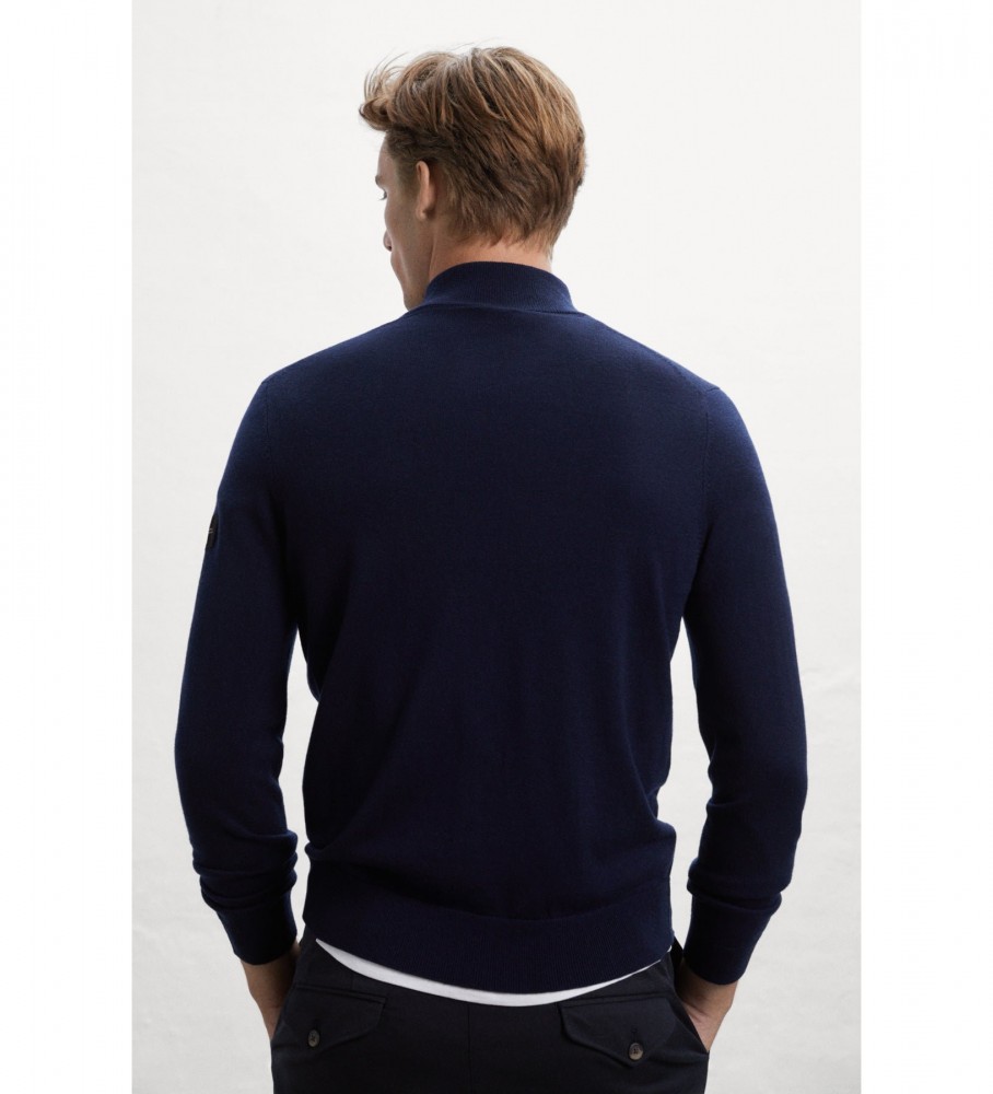 Camisola ECOALF MANDARINA KNIT azul marinho