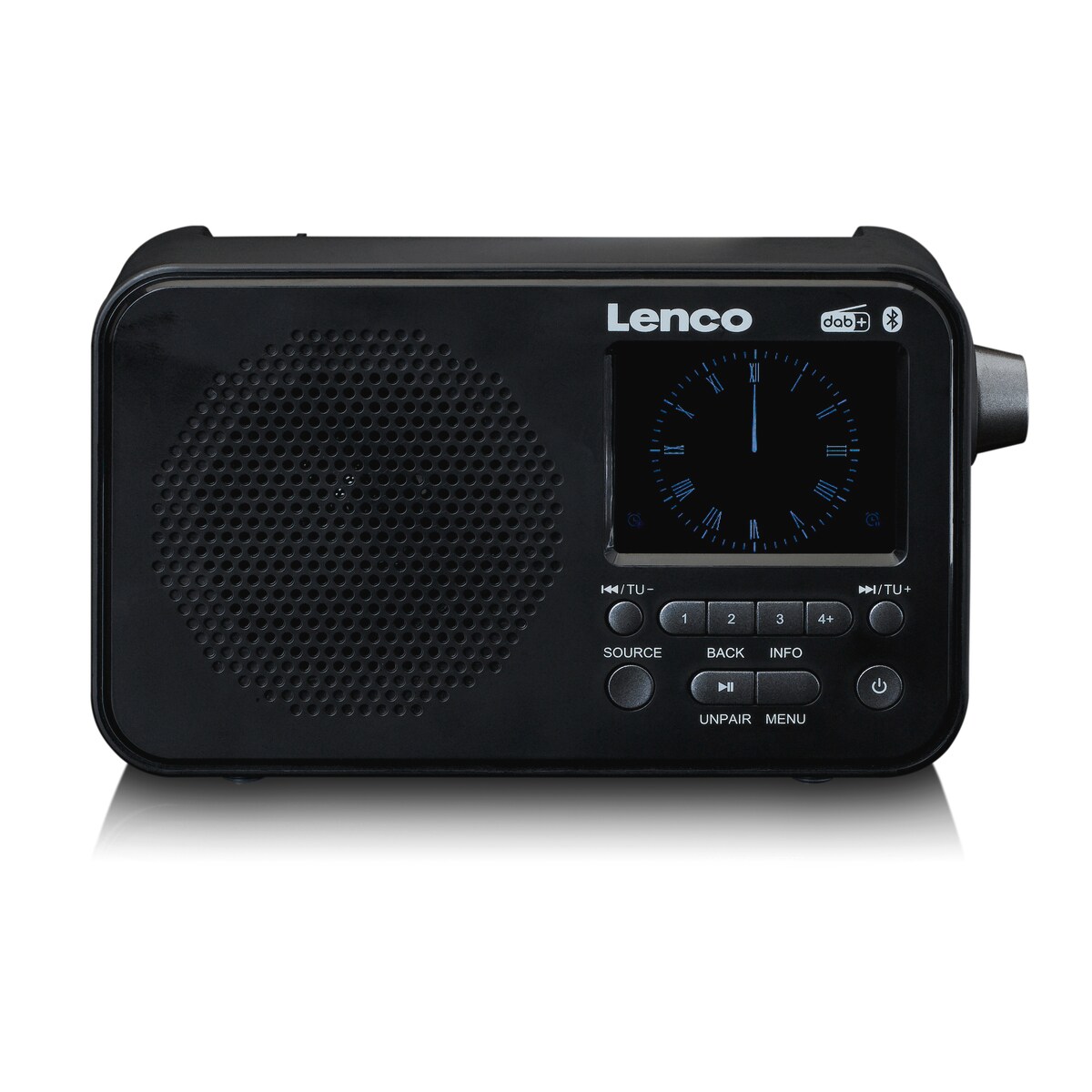 LENCO PDR-036BK - DAB+/FM-Radio mit Bluetooth® - schwarz