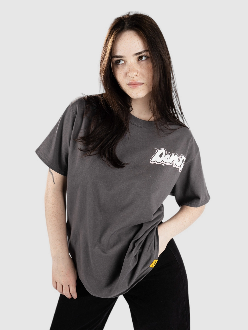 Donut Puff T-Shirt grey