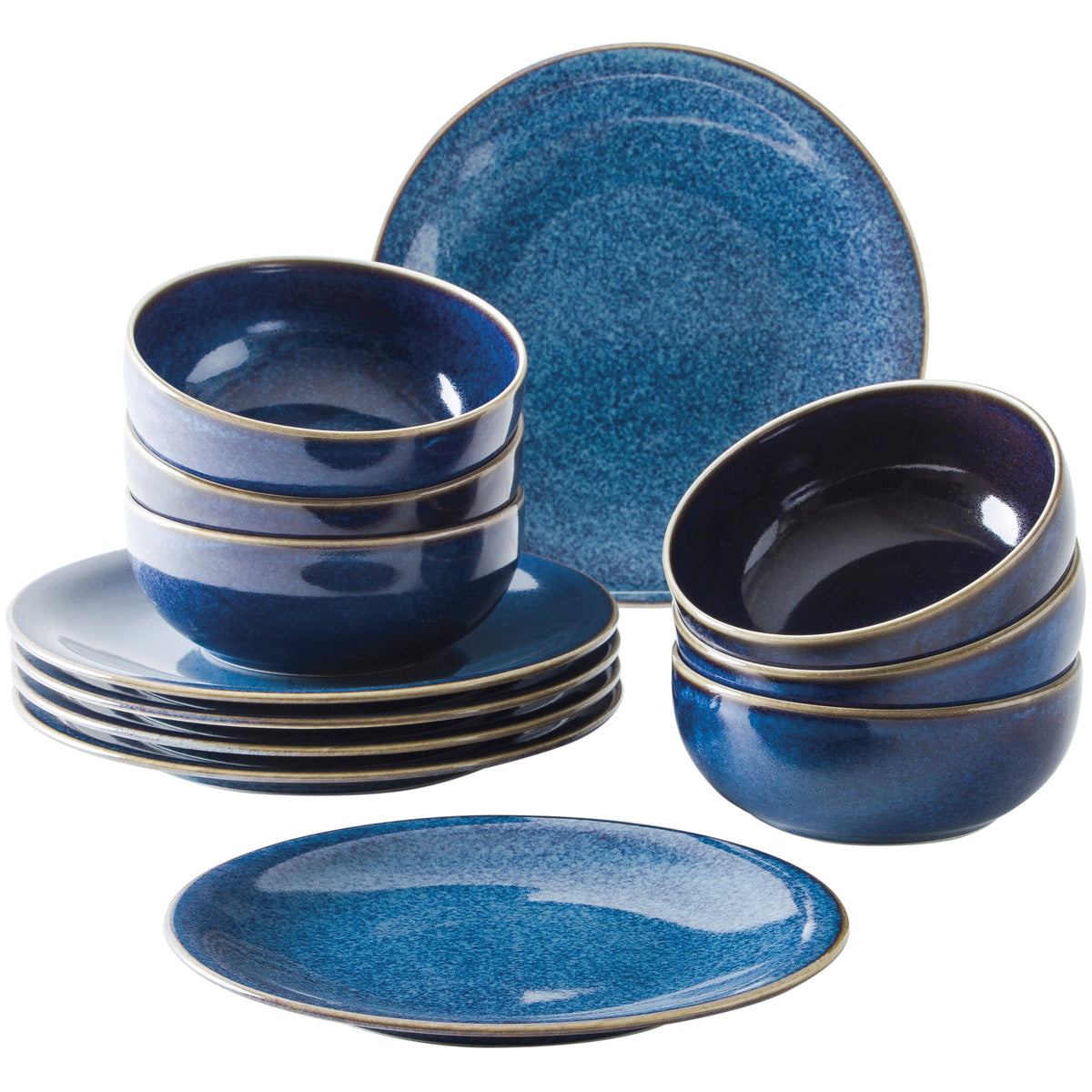 KAHLA Homestyle Tafelservice 12tlg. atlantic blue