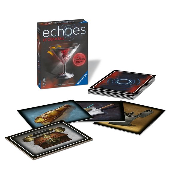 Jeu d'enquête audio Echoes Le cocktail