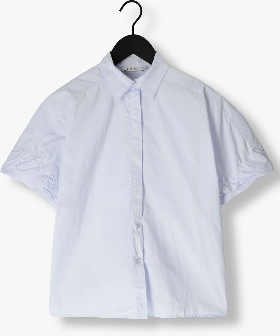 KNIT-TED lichtblauwe knit-ted blouse lizzy
