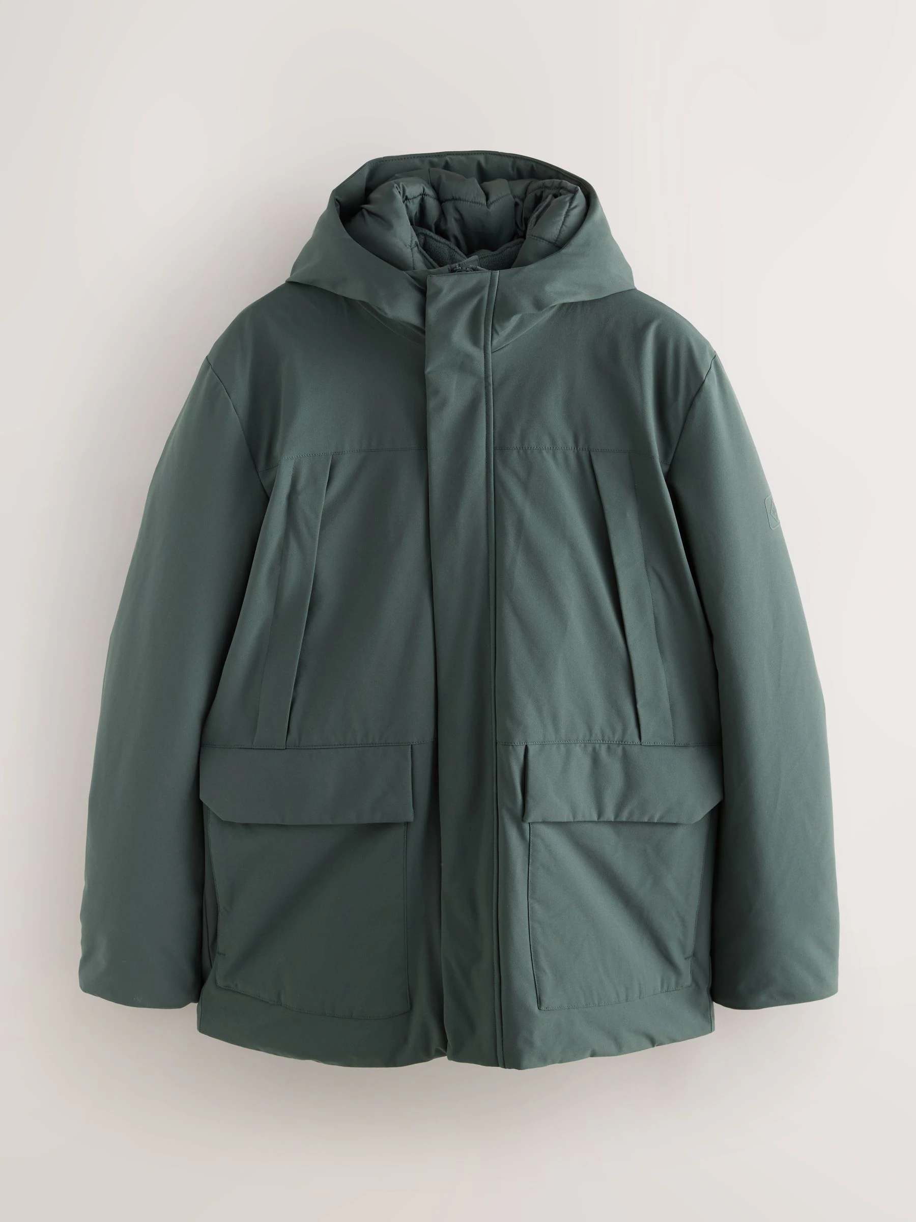 Groen - ThermoGen Parka Jack met Borg voering
