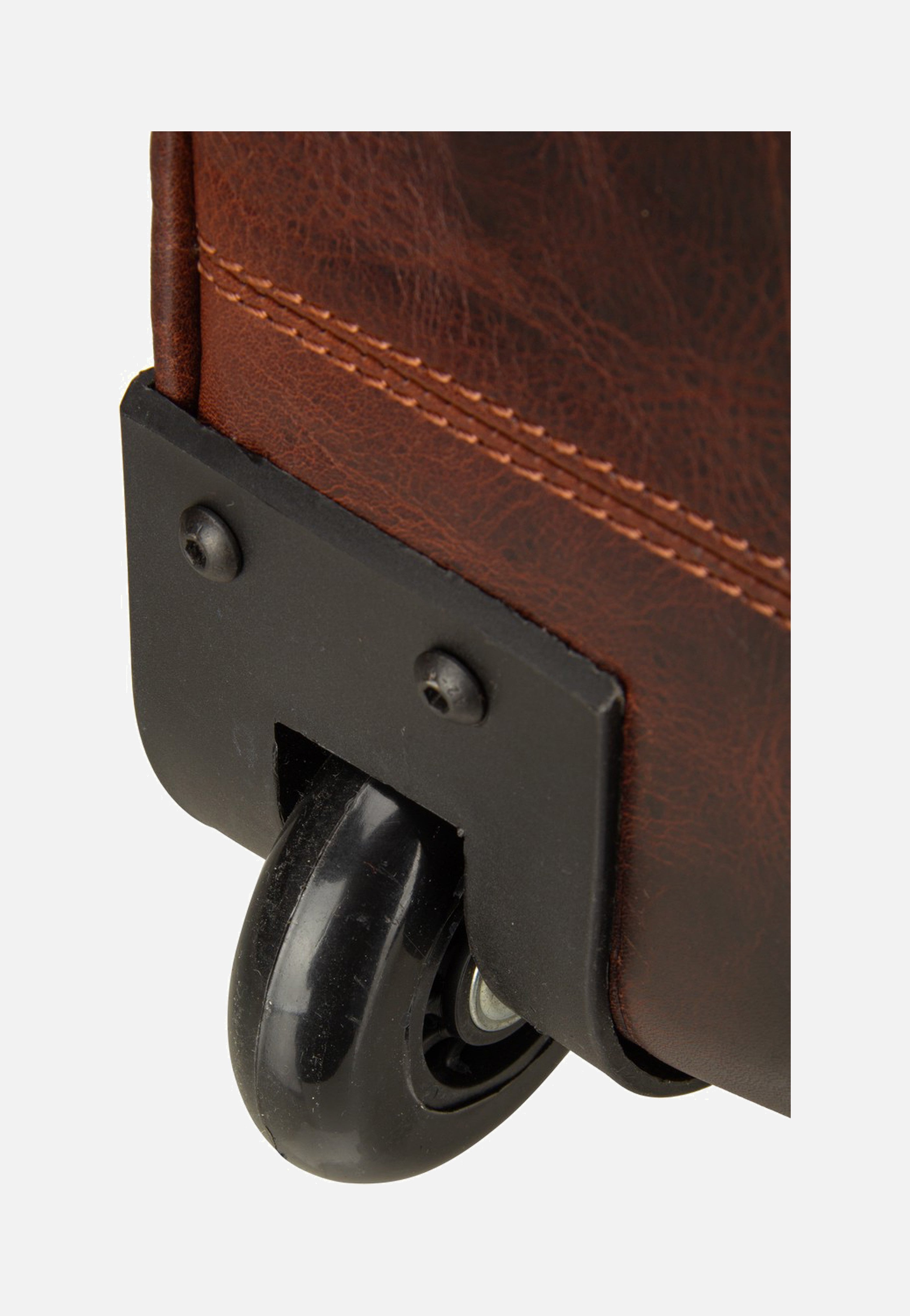 Rugged Trolley Traveller Teak Brown - Travel Bag