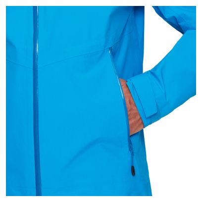 Veste Imperméable Mammut Alto Light Hs Hooded Bleu Homme