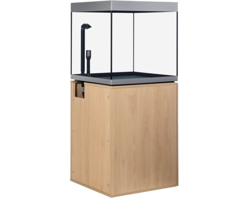 Aquariumcombinatie Fluval Siena 166 met LED-verlichting, verwarming, buitenfilter en kast, 166 l, beukenhout, 55 x 55 x 128 cm
