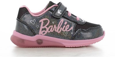 Barbie Blinkende Sneakers, Svart/Rosa