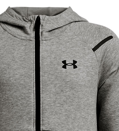 Under Armour Cardigan - Unaufhaltsam - Grau Meliert
