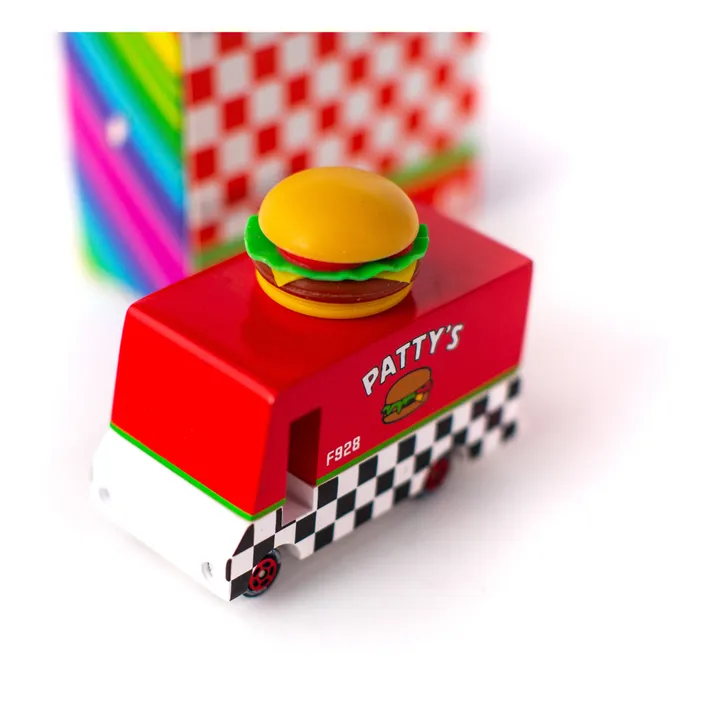 Candylab Voiture Burger en bois