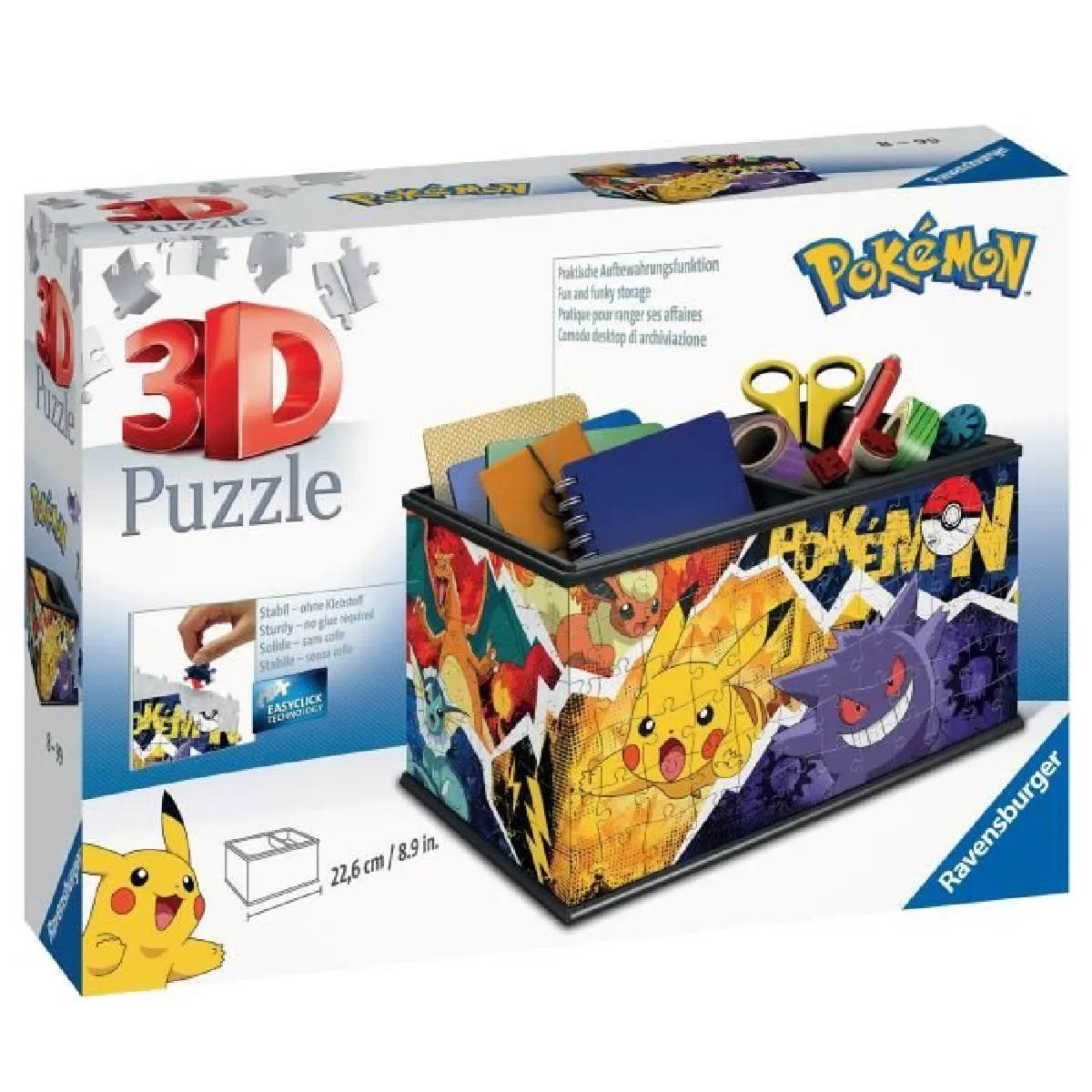 RAVENSBURGER Pokémon Puzzle 3D Boite de rangement