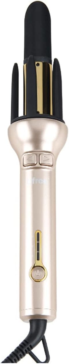 KKMNDE Baguettes de friser Les Cheveux, bigoudi Automatique Coiffure en céramique Rouleau de bigoudi Professionnel bigoudi Rotatif Fer à friser