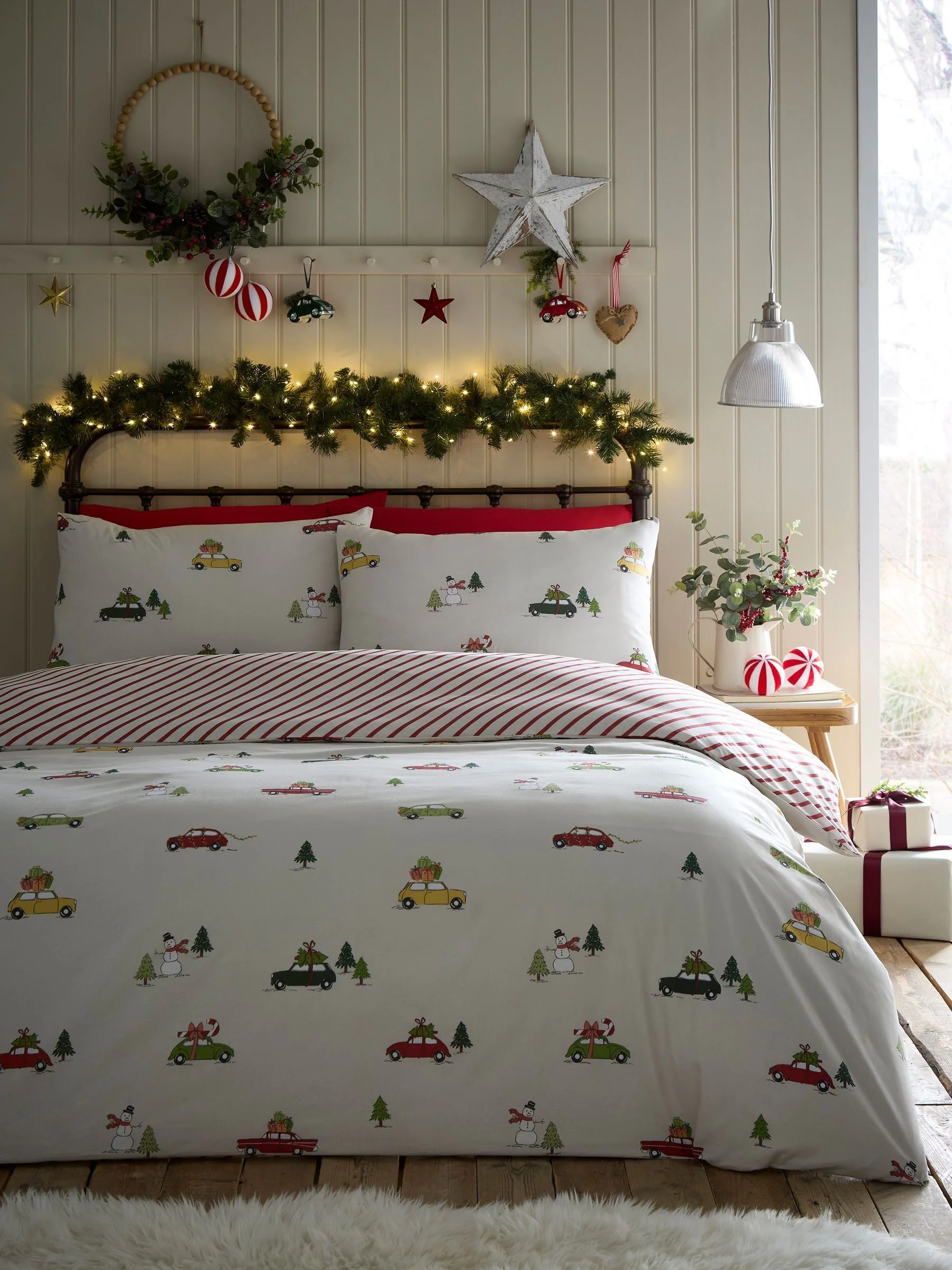 Fusion Easycare Christmas Duvet Cover Set