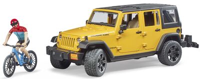 Bruder Jeep Wrangler Rubicon Unlimited Med Sykkel