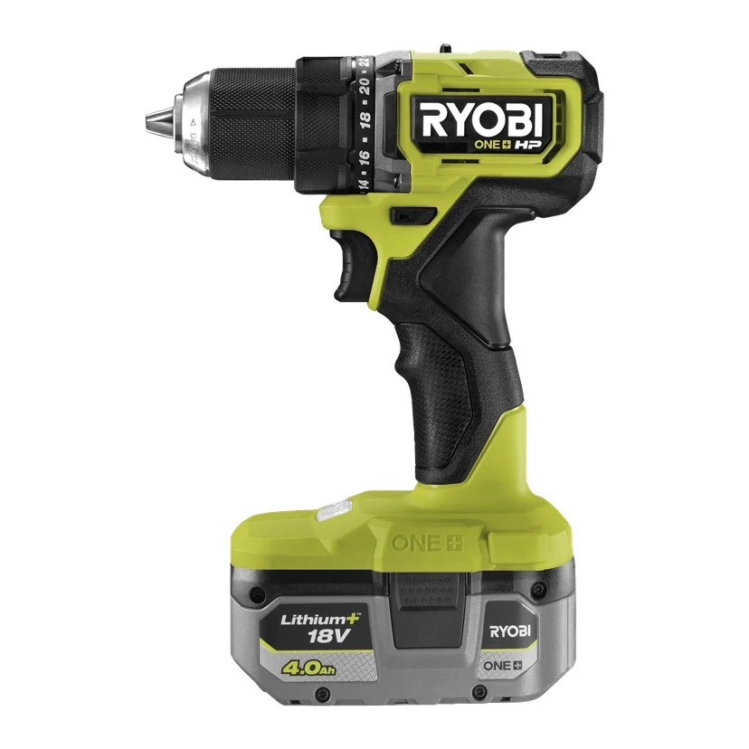 Drill med to batterier 54 Nm 4,0 Ah 18 V