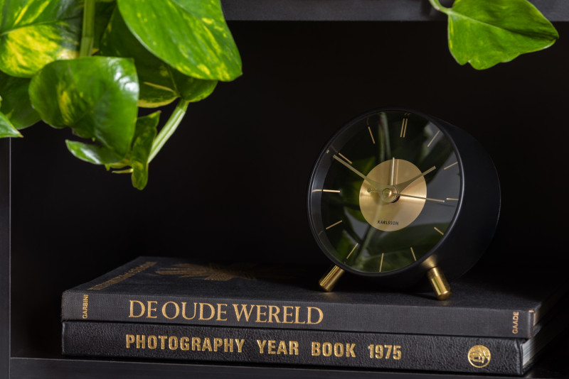 Alarm Clock Gold Disc