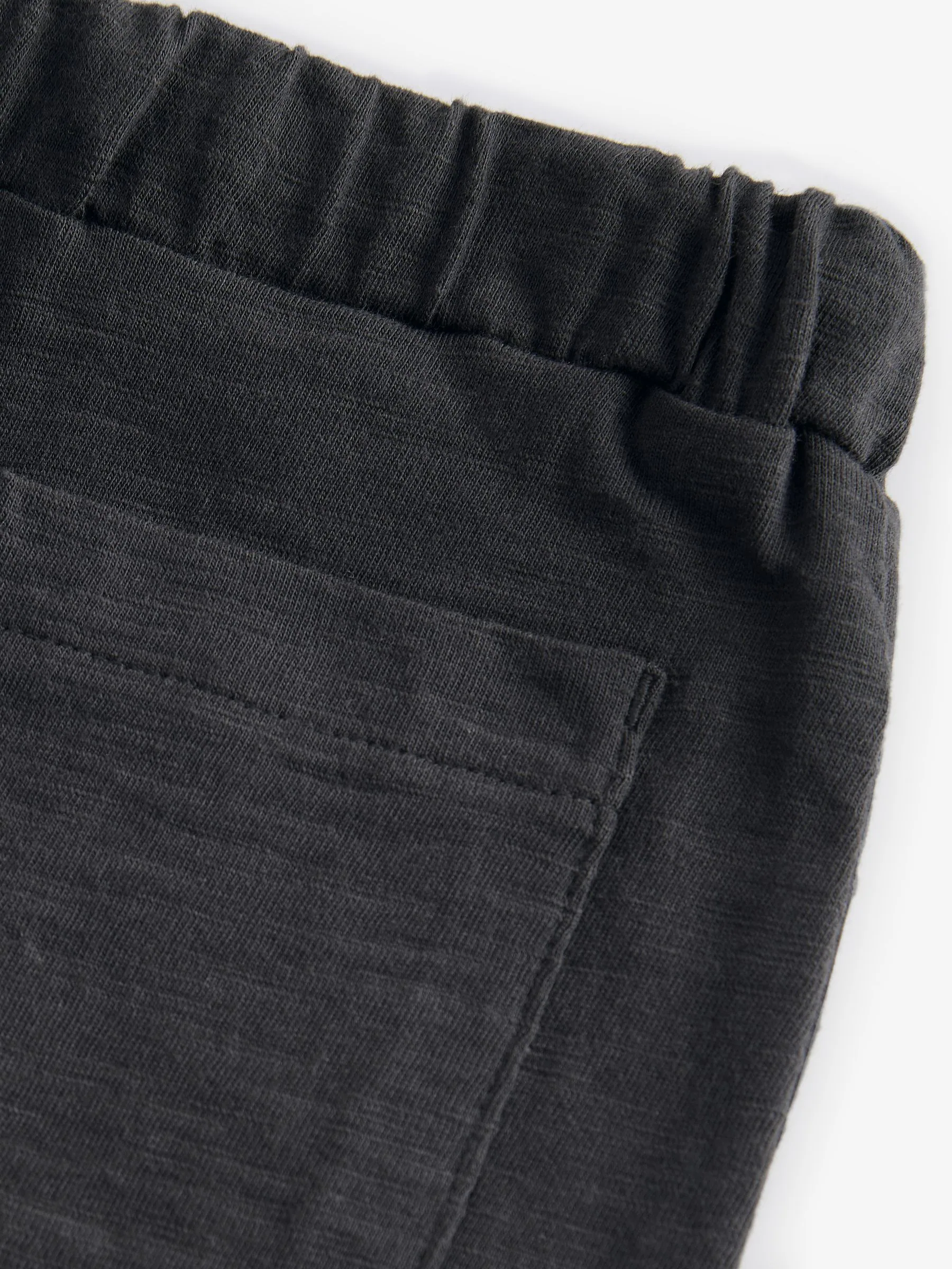 Antraciet - Lichte 100% katoenen jersey joggingbroek (3 mnd - 7 jr)