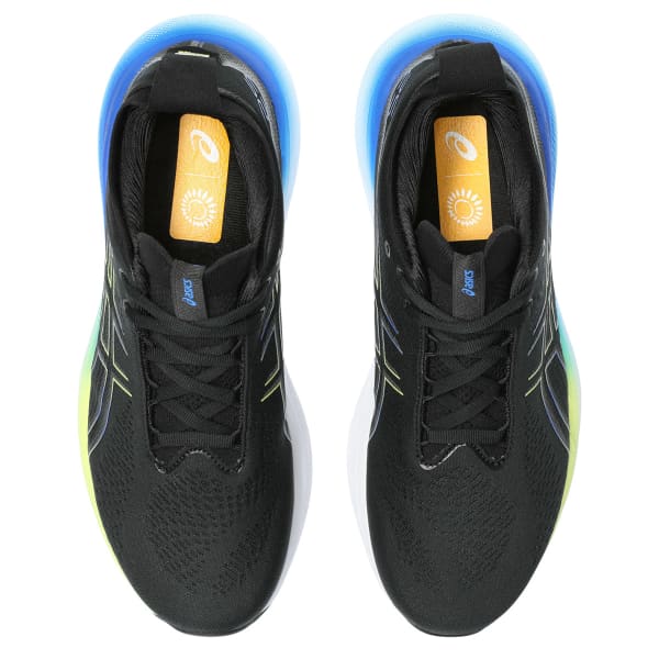 Chaussure running ASICS GEL-NIMBUS 25 BLACK/GLOW YELLOW