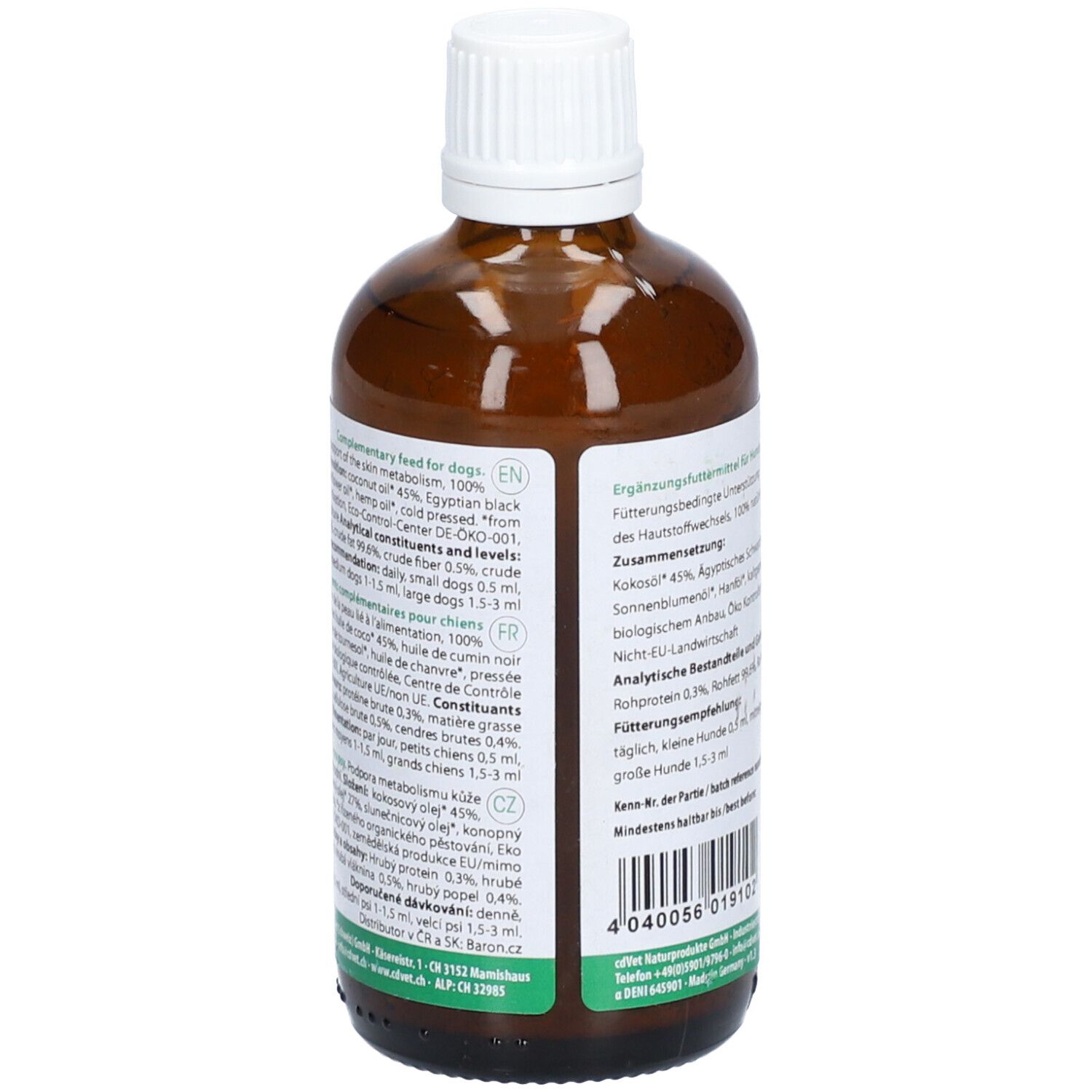 cdVet insektoVet® Bio-Kokos-Schwarzkümmel Öl