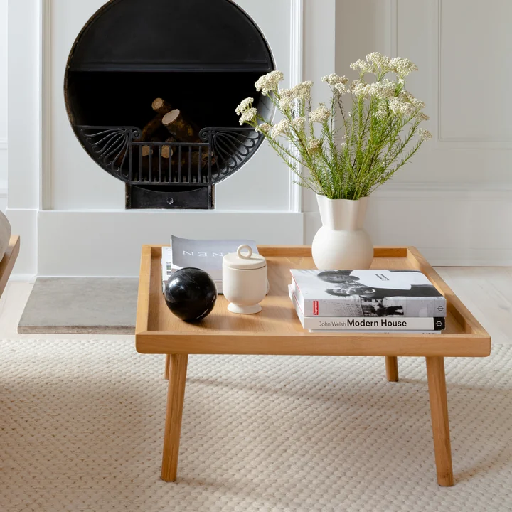 Umage - Lounge Around Shuffle Couchtisch, Eiche natur