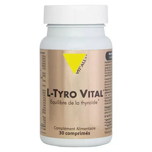 Vit'all+ L-TYRO VITAL® 30 comprimidos sulcados