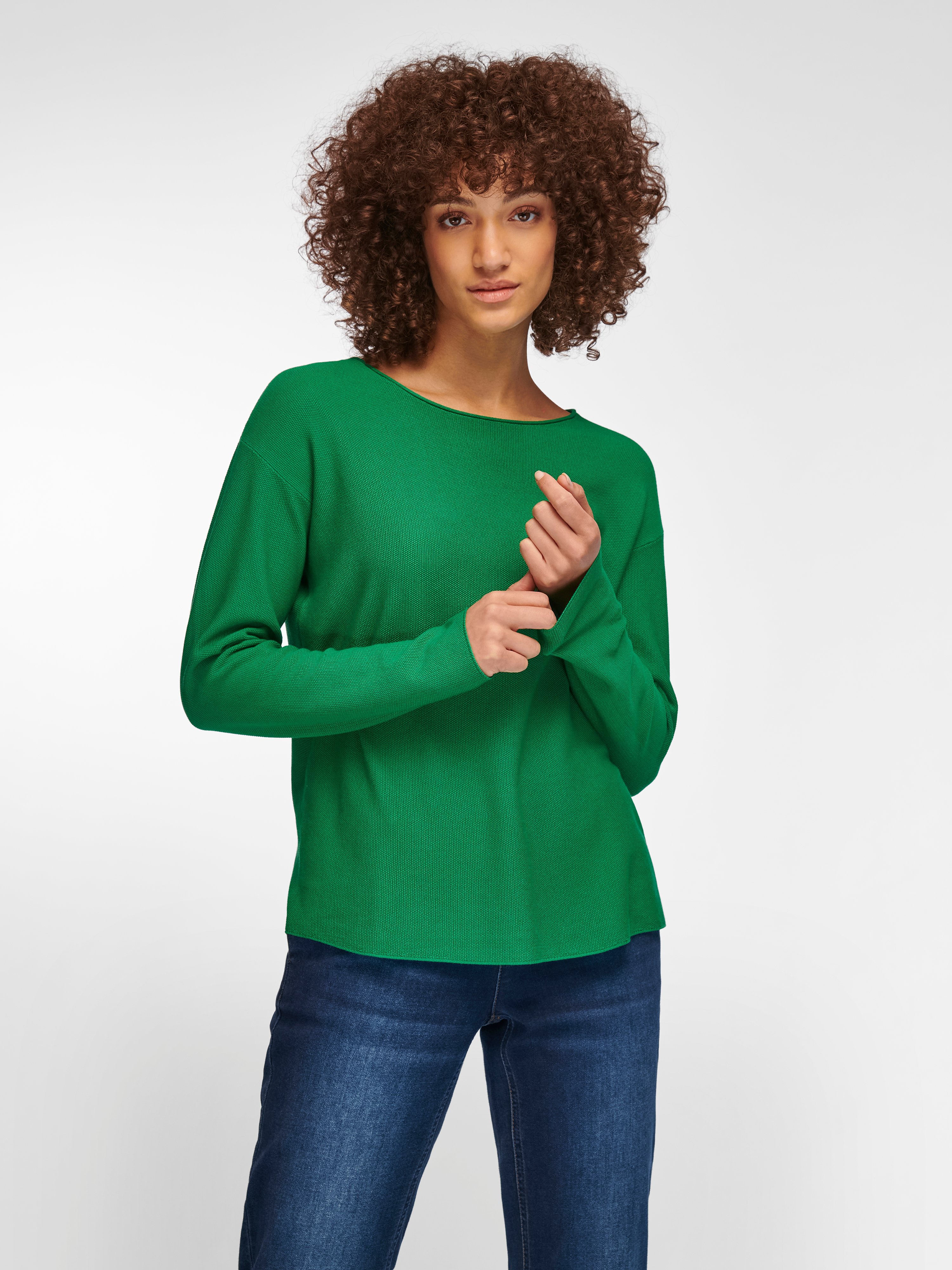 Pullover aus 100% Baumwolle Premium Pima Cotton