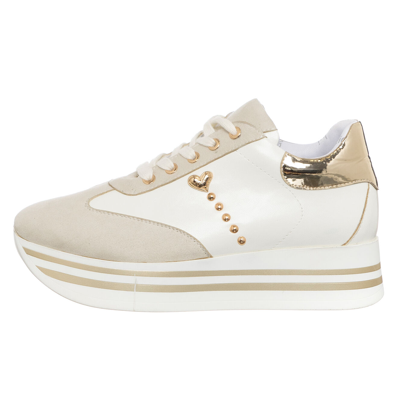 Tua By Braccialini Sneakers Vana blanc/doré